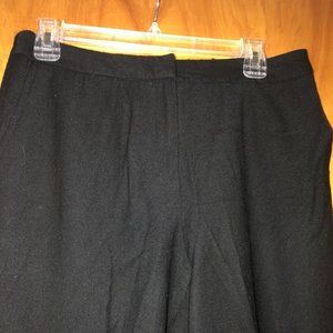 Talbots Women's wool lined  black regular 8 pants